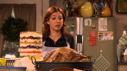 belly full of turkey how i met your mother